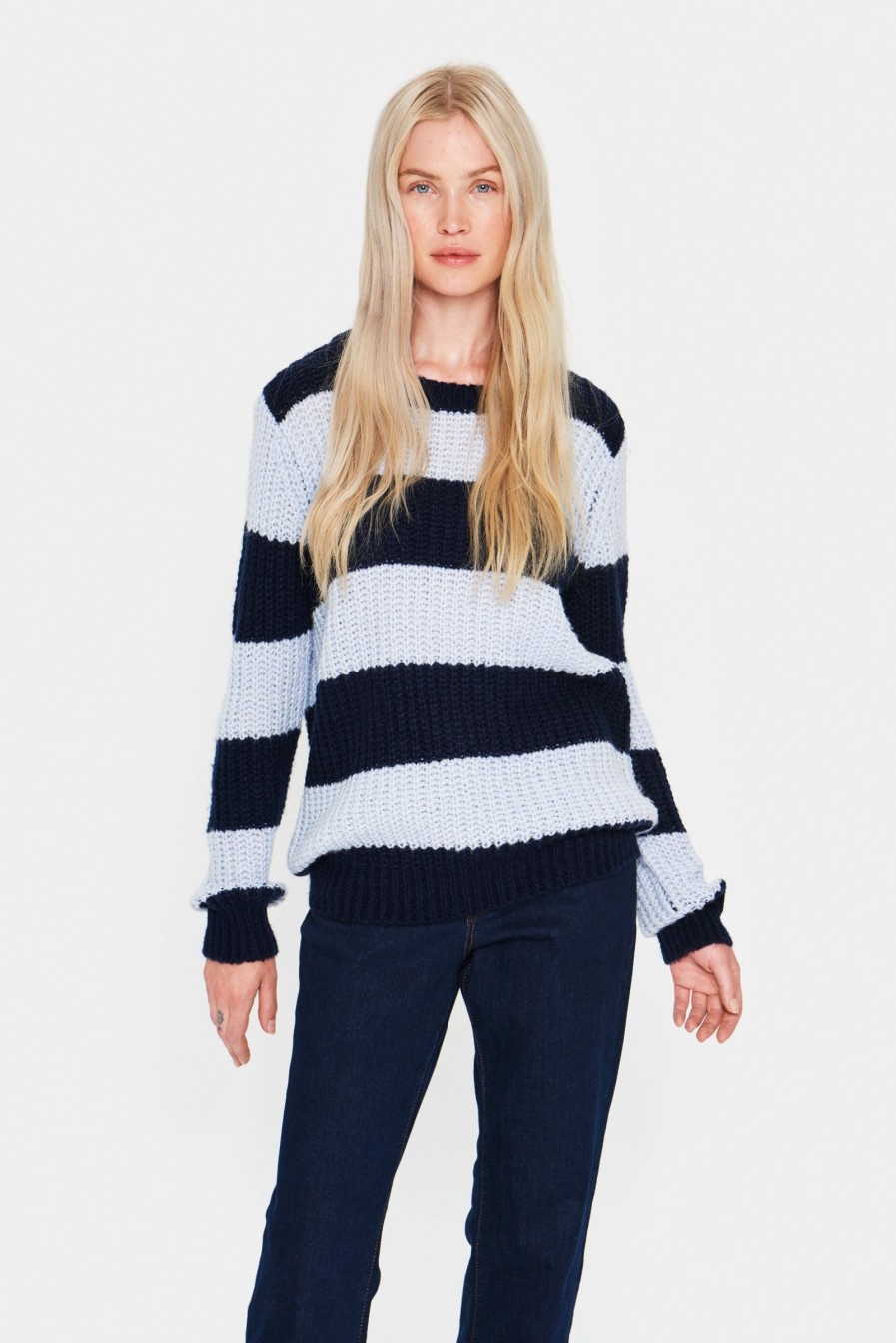 Basic Saint Tropez | Brookesz Pullover Striped